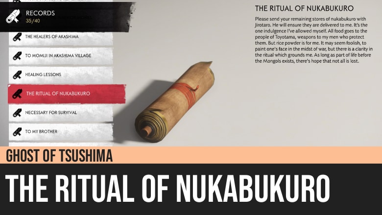 Ghost of Tsushima: The Ritual of Nukabukuro