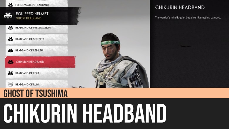 Ghost of Tsushima: Chikurin Headband