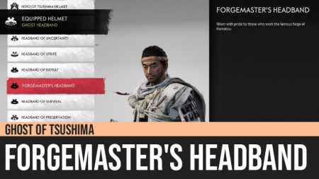 Ghost of Tsushima: Forgemaster’s Headband