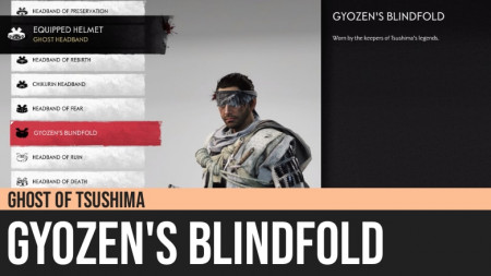 Ghost of Tsushima: Gyozen's Blindfold