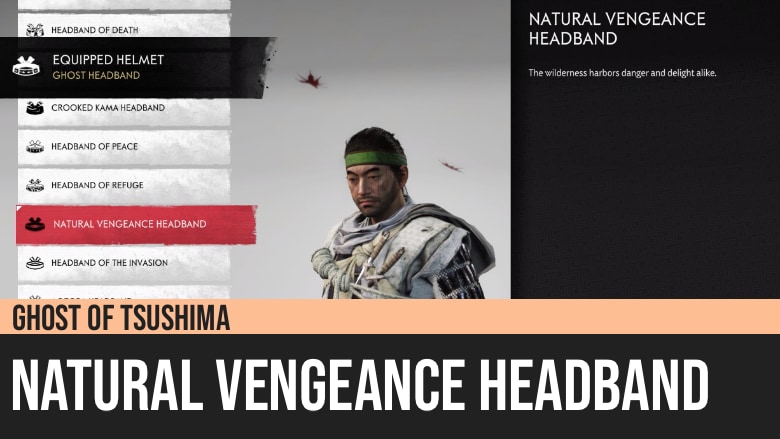Ghost of Tsushima: Natural Vengeance Headband