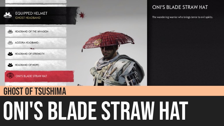 Ghost of Tsushima: Oni’s Blade Straw Hat