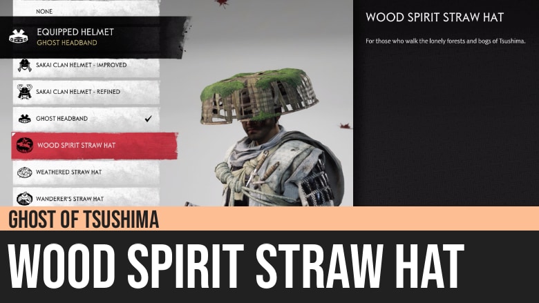 Ghost of Tsushima: Wood Spirit Straw Hat