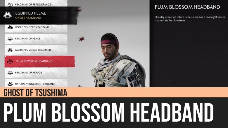 Ghost of Tsushima: Plum Blossom Headband