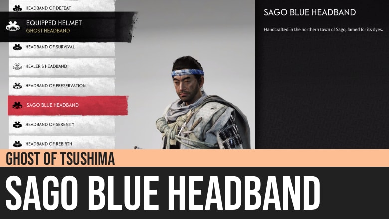 Ghost of Tsushima: Sago Blue Headband