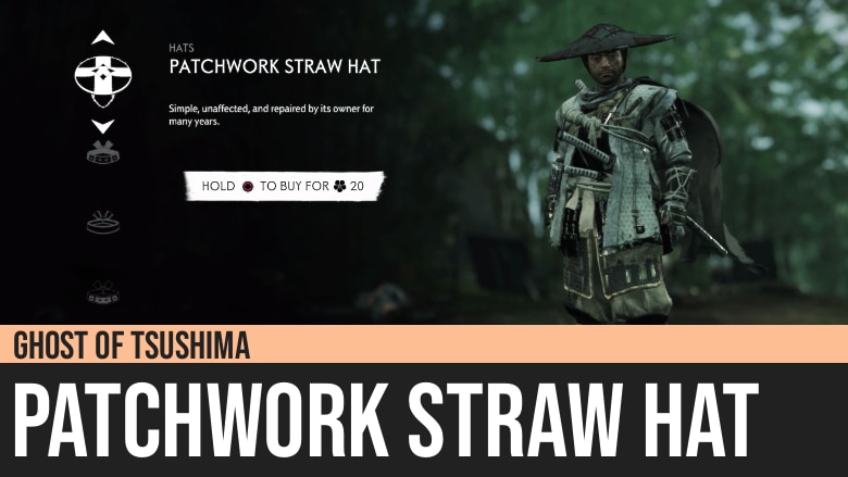 Ghost of Tsushima: Patchwork Straw Hat