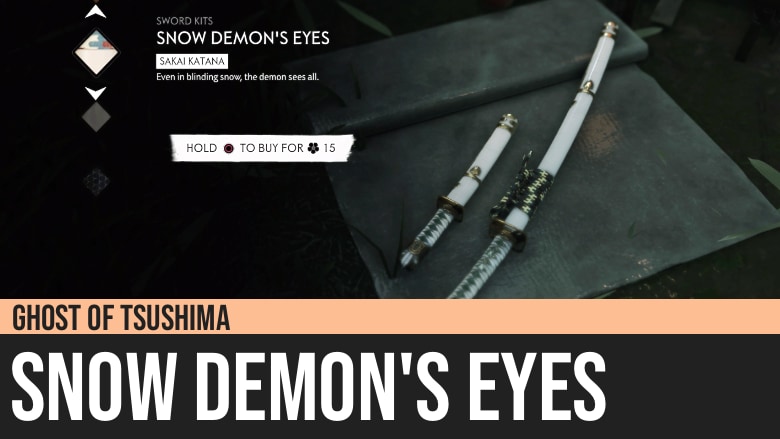 Ghost of Tsushima: Snow Demon's Eyes