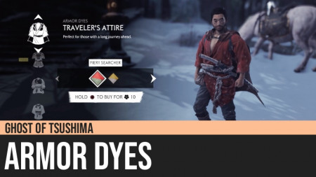 Ghost of Tsushima: Armor Dyes