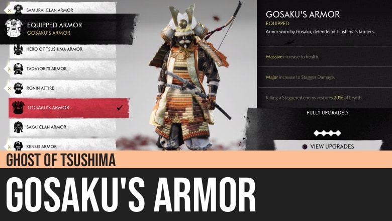 Gosaku's Armor - Armor - Equipment, Ghost of Tsushima: Director's Cut