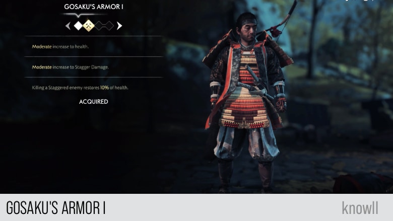 Gosaku's Armor - Armor - Equipment, Ghost of Tsushima: Director's Cut