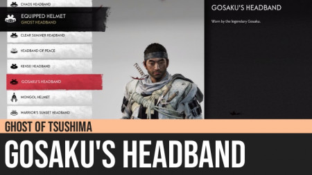 Ghost of Tsushima: Gosaku’s Headband