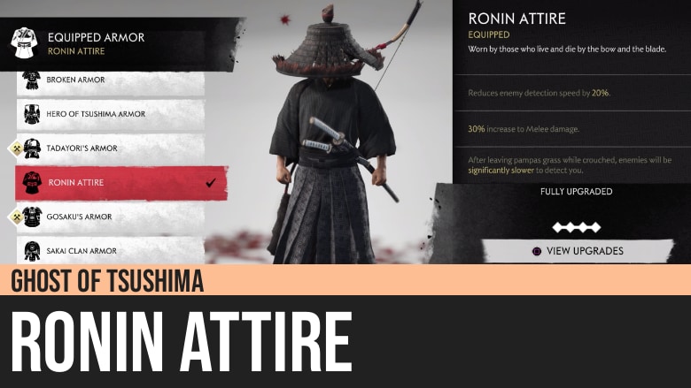Ghost of Tsushima: Ronin Attire