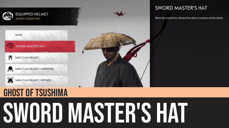 Ghost of Tsushima: Sword Master's Hat