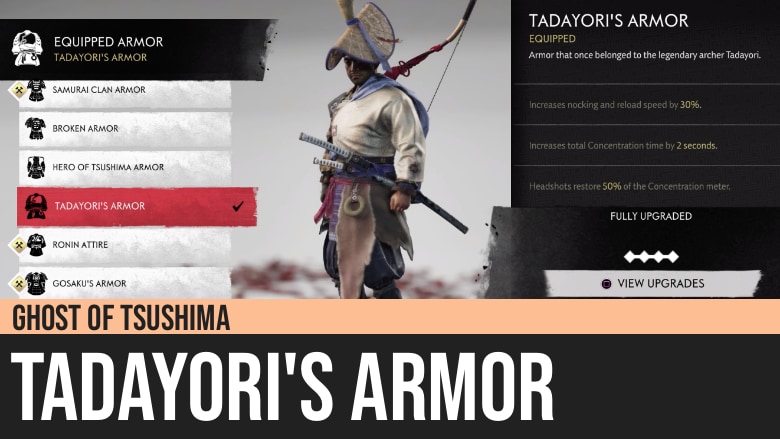 Ghost of Tsushima: Tadayori's Armor