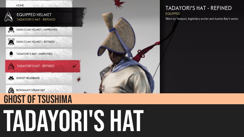 Ghost of Tsushima: Tadayori's Hat
