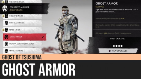 Ghost of Tsushima: Ghost Armor
