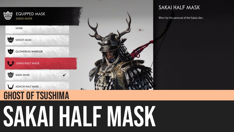 Ghost of Tsushima: Sakai Half Mask