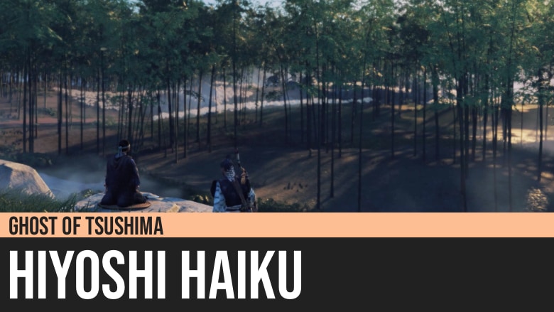 ghost of tsushima haiku map