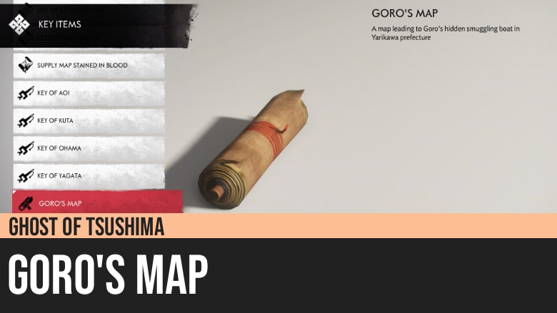 Ghost of Tsushima: Goro's Map