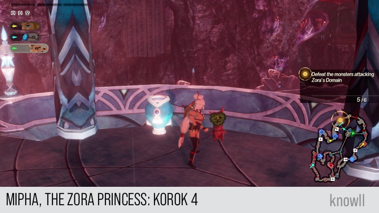 hyrule warriors age of calamity mipha the zora princess korok 4
