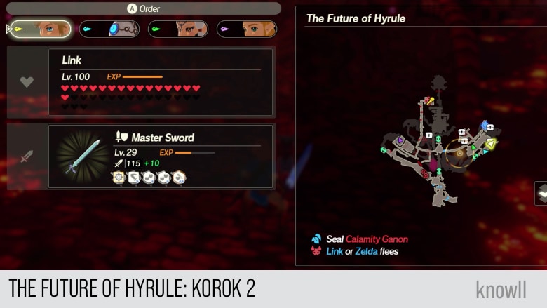 hyrule warriors age of calamity the future of hyrule korok 2 map