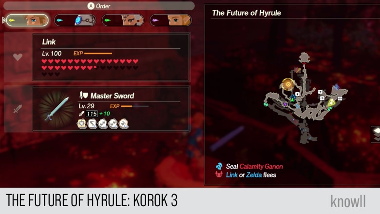hyrule warriors age of calamity the future of hyrule korok 3 map