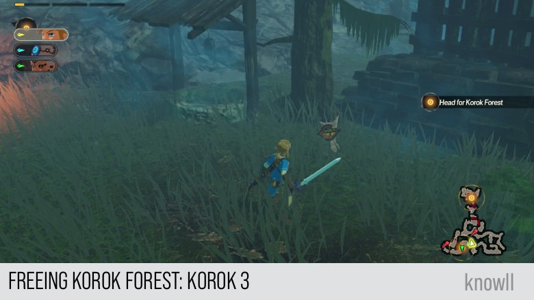 hyrule warriors age of calamity freeing korok forest korok 3