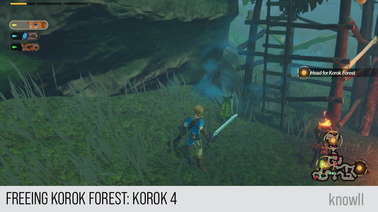 hyrule warriors age of calamity freeing korok forest korok 4
