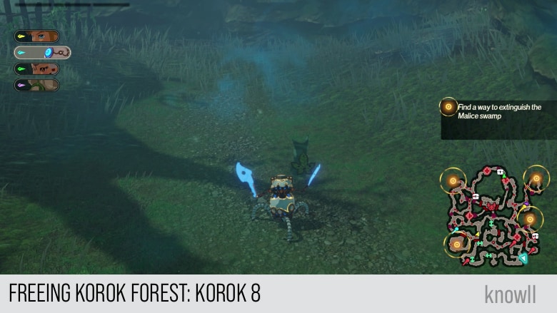 hyrule warriors age of calamity freeing korok forest korok 8