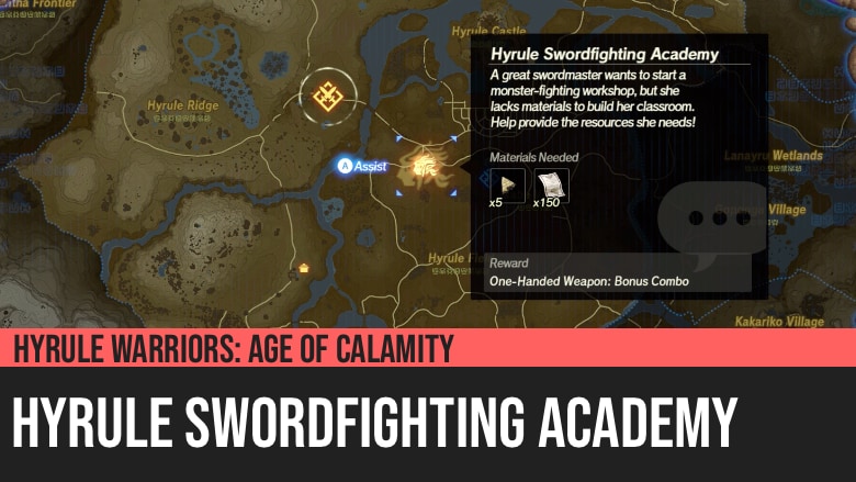 Hyrule Warriors: Age of Calamity - Hyrule Swordfighting Academy