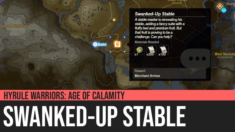 Hyrule Warriors: Age of Calamity - Swanked-Up Stable