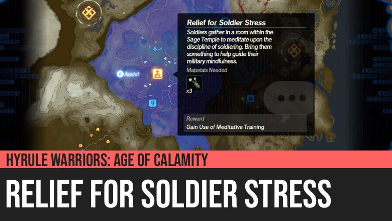 Hyrule Warriors: Age of Calamity - Relief for Soldier Stress